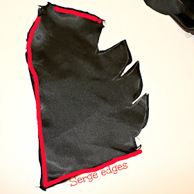 Frisch DIY Einfacher Batman Handschuhe abgeschlossen