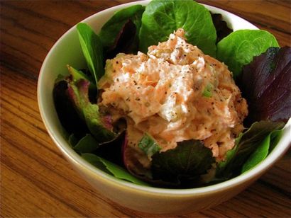 Frischer Lachs-Salat