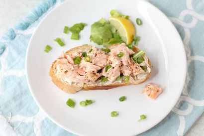 Frischer Lachs-Salat - Hausgemachte Ernährung - Ernährung, die Ihr Leben paßt