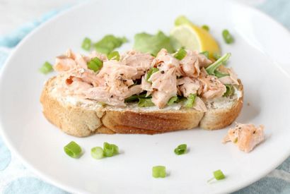 Salade de saumon frais - Nutrition maison - nutrition qui correspond à votre vie