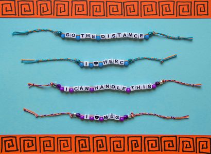 Bracelets d'amitié Inspiré par Hercules, Disney Family (comment faire des bracelets d'amitié disney) Bracelets d'amitié Inspiré par Hercules, Famille Disney