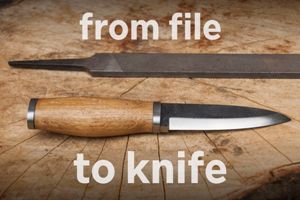 À partir du fichier Knife Faire un Bushcraft Couteau utilisant des outils simples - Bricolage - LA TERRE MERE NOUVELLES