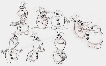 Frozen Olaf Plushie Bricolage