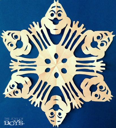 Snowflakes congelés - Inspirée par Disney - s Frozen - Les Joies de garçons