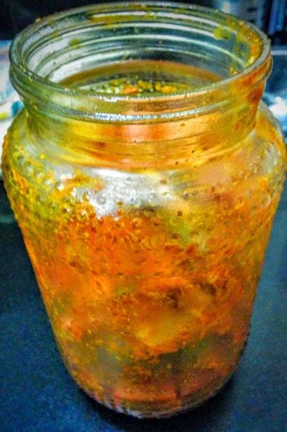 Gajar Ka Achar Recette (Carrot Pickle), VegeCravings