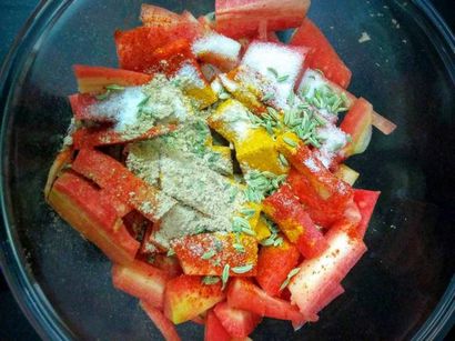 Gajar Ka Achar Recette (Carrot Pickle), VegeCravings