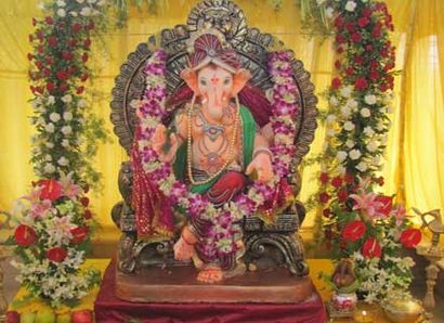 Ganesh Chaturthi, Important Comment s, effectuez Ganesh Staphna