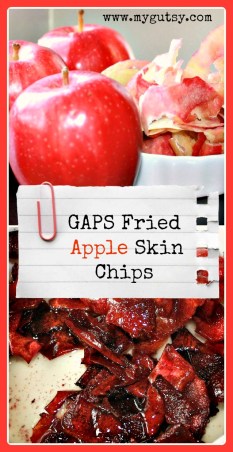 GAPS Fried pomme chips de peau