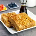 Toast allemand (aka Pancake français Toast) Recette (pain grillé) Toast allemand (aka crêpes français Toast) Recette