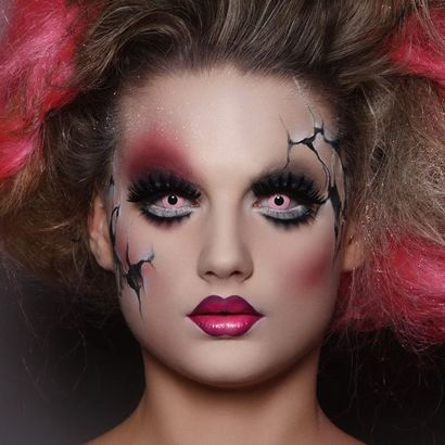 Obtenez un look Creepy avec le maquillage de poupée Halloween, EntertainmentMesh