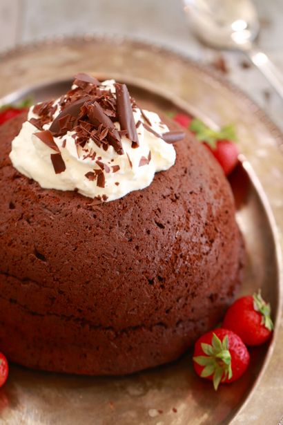 Riesen Schokolade Lava Cake - Gemma Bigger Bolder Backen
