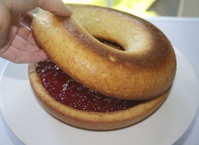 Recette Gâteau géant Donut