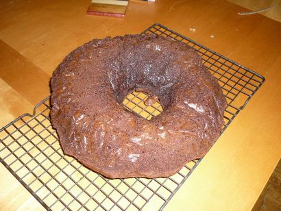 Géant Donut gâteau (ou comment faire votre propre gâteau Moisissures) 6 étapes (avec photos)
