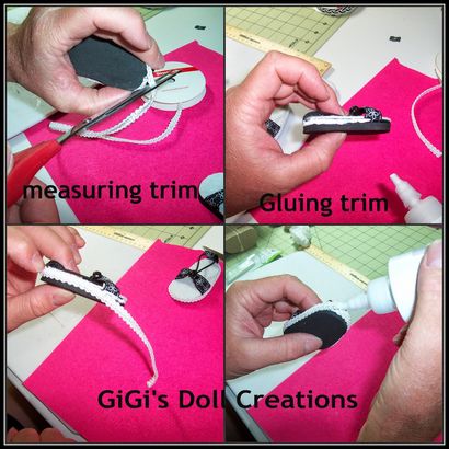 GiGi s Puppe und Craft Creations 18-Zoll-Puppe Sandale Tutorial