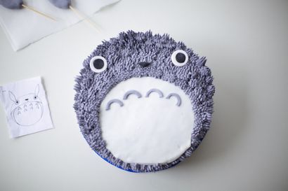 Gimme Gimme Ghibli Totoro gâteau Tutoriel