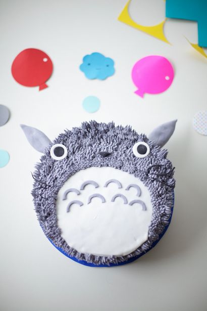 Gimme Gimme Ghibli Totoro gâteau Tutoriel