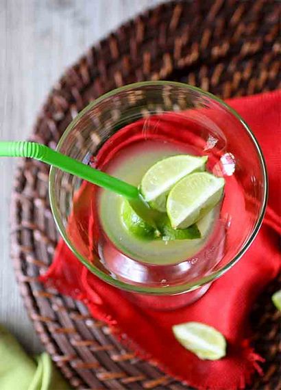 Ingwer-Limonen-Sprudel Ein Alkoholhausgemachte Soda-Getränk-Rezept
