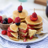 Crêpes sans gluten à la farine d'amande