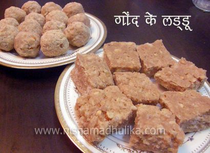 recette Gond ke Ladoo