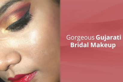 Herrliche Gujarati Braut Make-up - Tutorial Schritt für Schritt mit Bildern