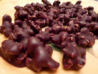 Erhaltene Schokolade - Feiern Alle Sachen Schokolade Blog - REZEPT mit Schokolade überzogen Popcorn