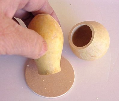 Gourd artisanat tutoriel - Faire des couvercles pour l'art gourde