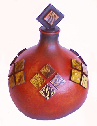 Gourd Basteltipp - Making Deckel für Kürbis Kunst