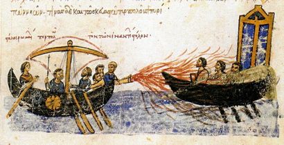 Le feu grec Un des Plus beaux secrets militaires de l'Histoire