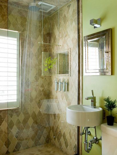Idées de conception verte de salle de bain