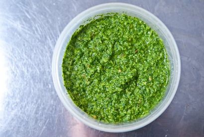 Recette verte Chutney (Coriandre chutney), recettes indiennes - Techniques délicieux