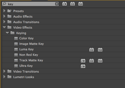 Écran vert Comment chroma clé dans Adobe Premiere Pro