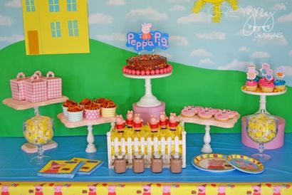 GreyGrey Designs Mes parties Peppa Pig Party