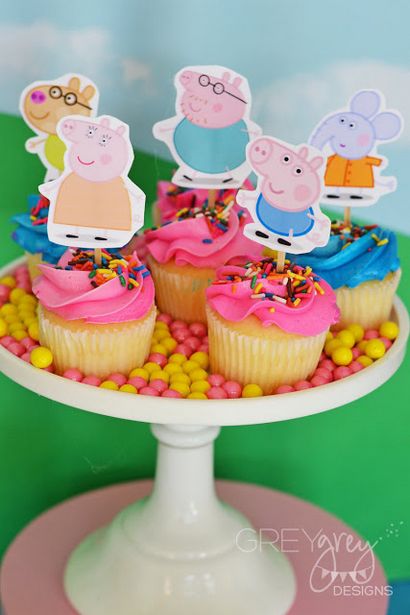 GreyGrey Designs Mes parties Peppa Pig Party