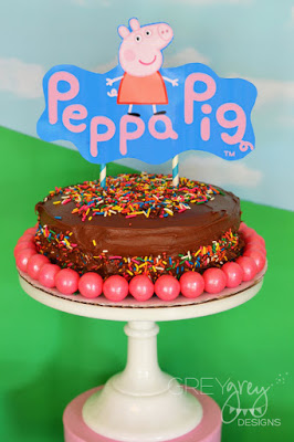 GreyGrey Designs Mes parties Peppa Pig Party