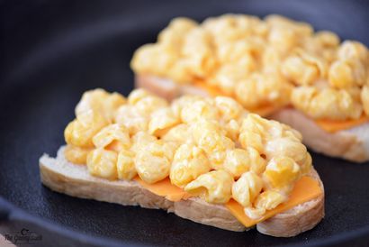 Macaroni grillés et fromage Sandwich - Le Gunny Sack