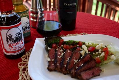 Gegrilltes Steak - Salat, GrillinFools