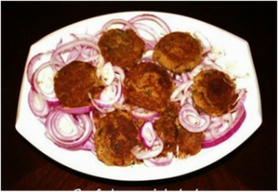 Le boeuf haché de kebabs Shammi - cuisine indienne du Nord Seth (Shammi) Le boeuf haché de kebabs Shammi - cuisine indienne du Nord Seth