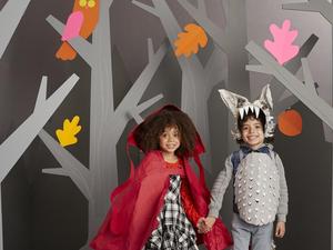 Costumes d'Halloween groupe et famille (organdi vert clair) Costumes d'Halloween groupe et famille