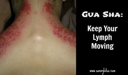 Gua Sha Gardez votre déménagement Lymphe - Lotus Savory