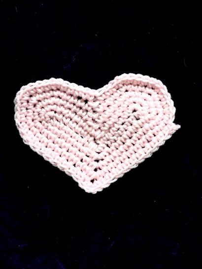Guide de Crochet Multi-Strand, coeur rouge