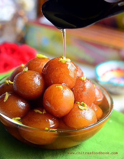 Gulab Jamun Rezept mit Instant-Mix - wie man Gulab Jamun Mit MTR-Mischung, Chitra s Food-Buch