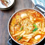 Gungjung Tteokbokki (Sauté gâteau de riz au boeuf et légumes) - Bapsang coréen