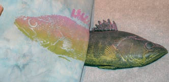 Gyotaku poisson d'impression Made Easy - Piquer quotidien