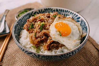 Gyudon (boeuf japonais - riz bols) - La vie de Woks
