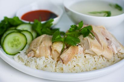 Hainan Chicken Rice Rezept, Steamy Küche
