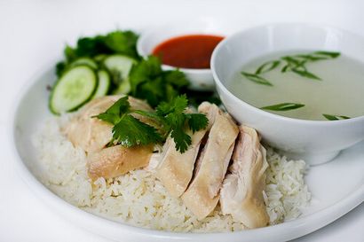 Hainanese Riz au poulet Recette, Cuisine Steamy