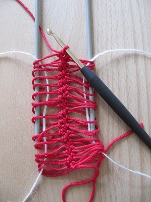 Hairpin Lace Crochet Tutorial mit Fotos