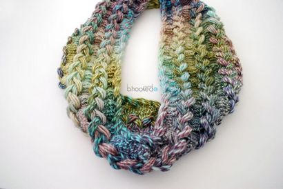 Hairpin dentelle Infinity Scarf Free Pattern et Tutorial Video