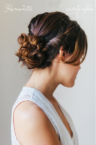 Haar-Tutorial Wie ein romantisches Curly Updo Do - Belle - Chic