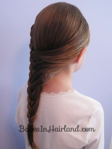 La moitié française Braid Hairstyle - Babes In Hairland